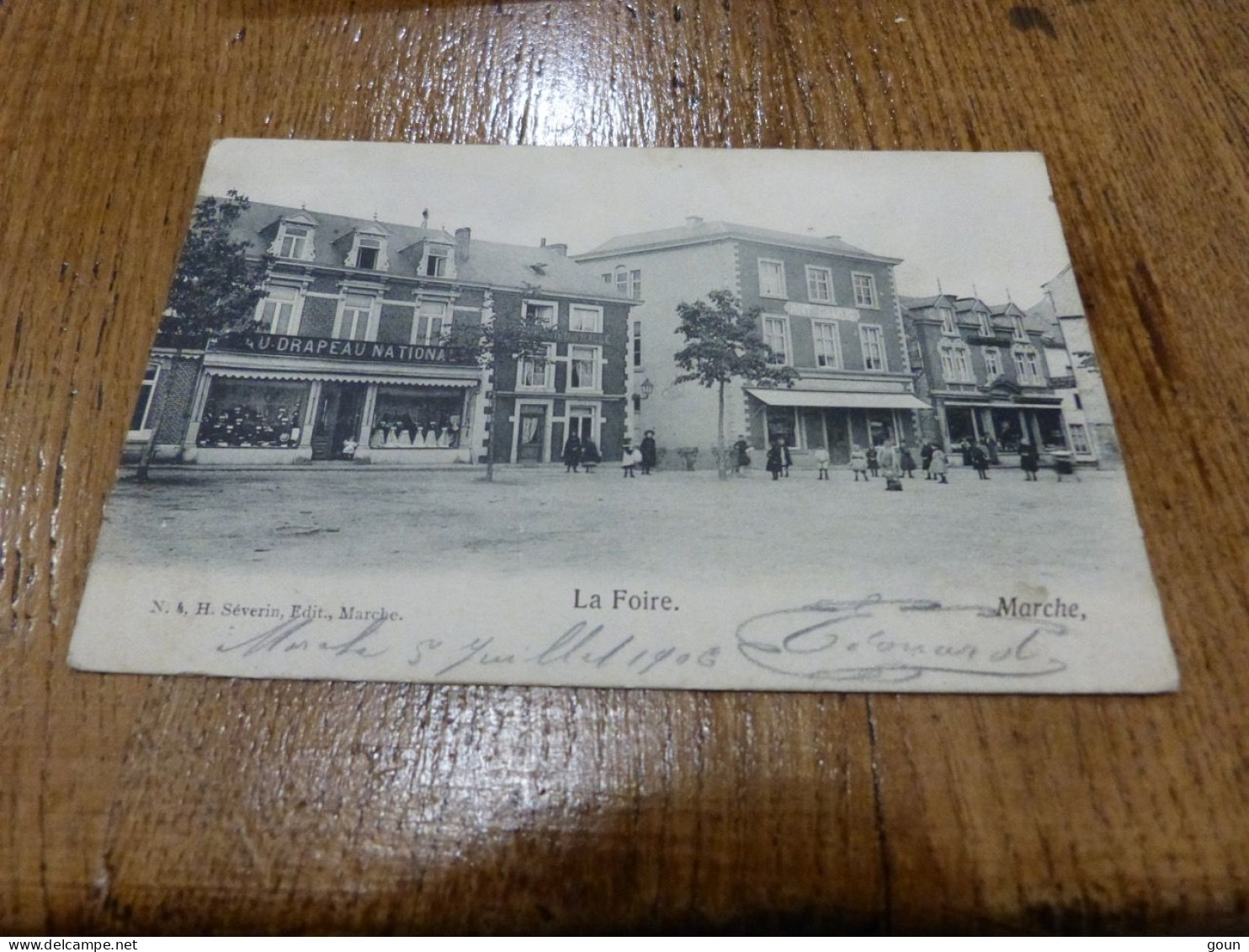Cpa Marche en Famenne  La foire