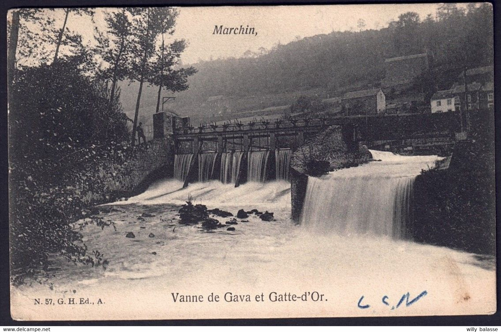 +++ CPA - MARCHIN - Vanne de Gava et Gatte d'Or  //