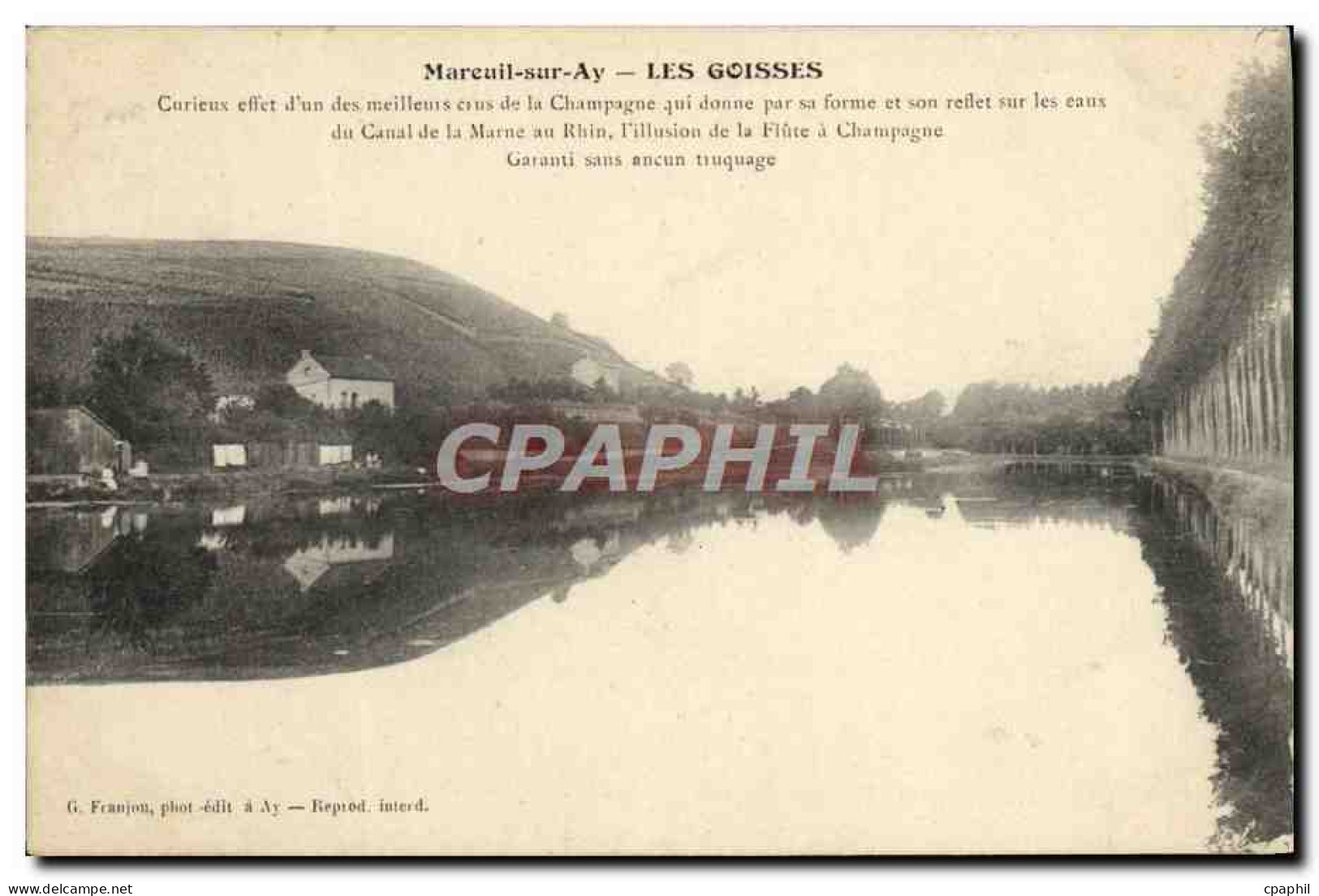 CPA Mareuil Sur Ay Les Goisses