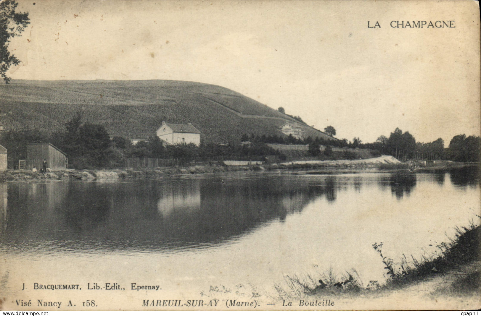 CPA Mareuil sur ay Marne La bouteille
