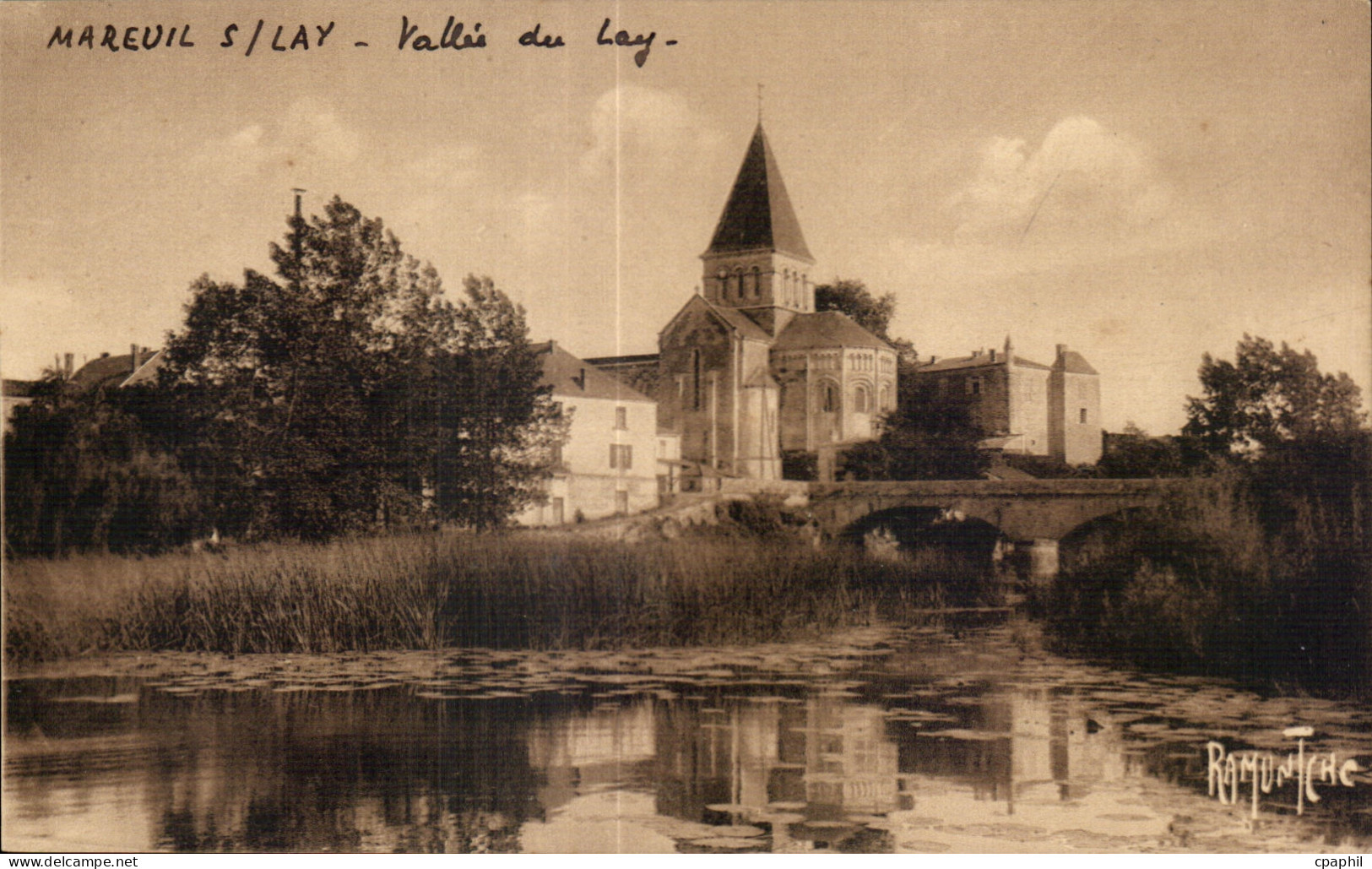 CPA Mareuil sur Lay vallee du lay