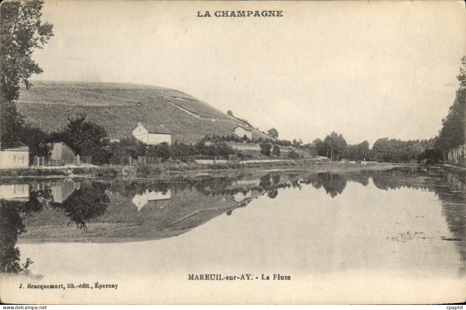 CPA Mareul sur Ay La Flute