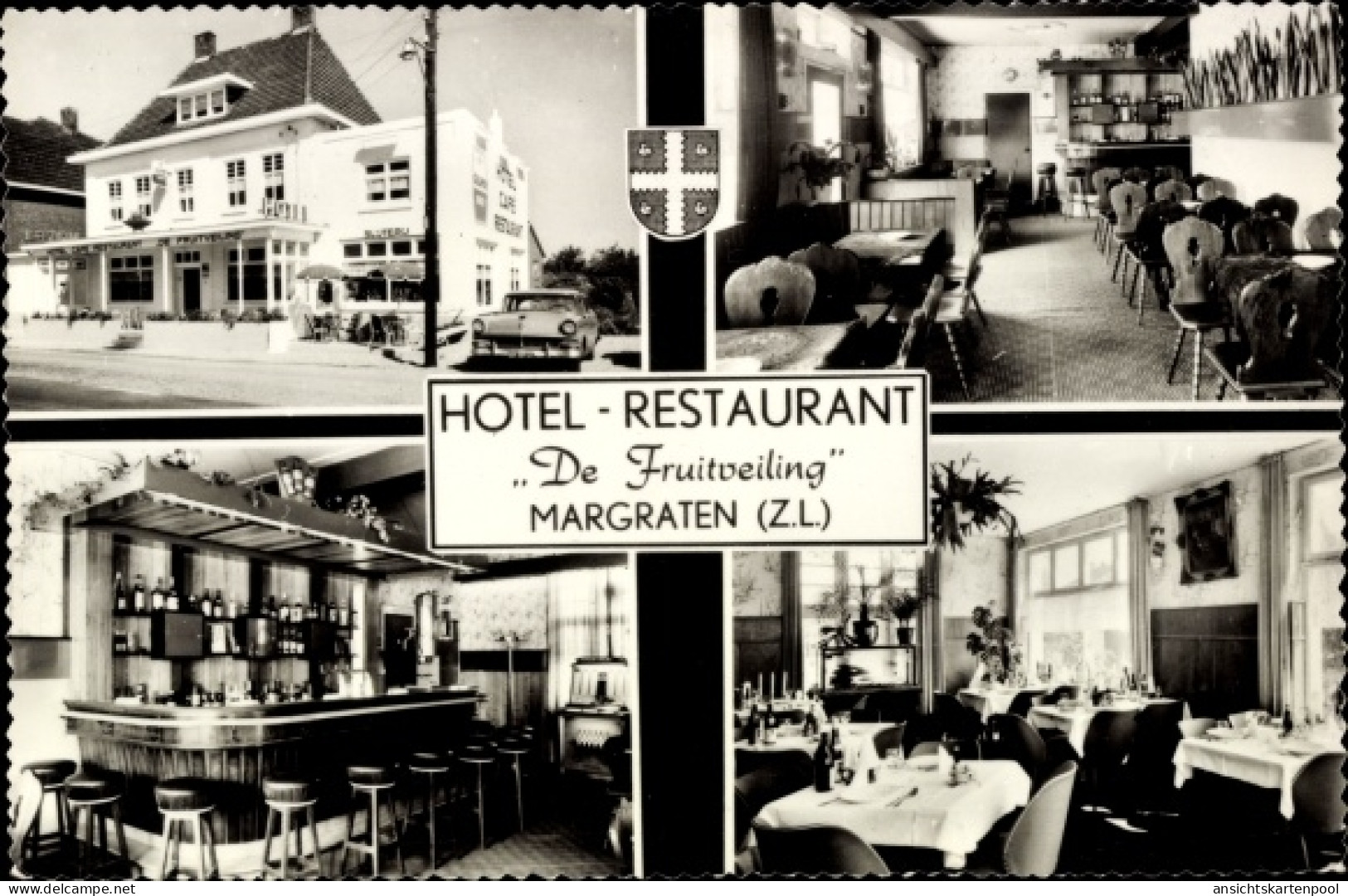 CPA Margraten Limburg Niederlande, Hotel-Restaurant De Fruitveiling, Rijksweg 51