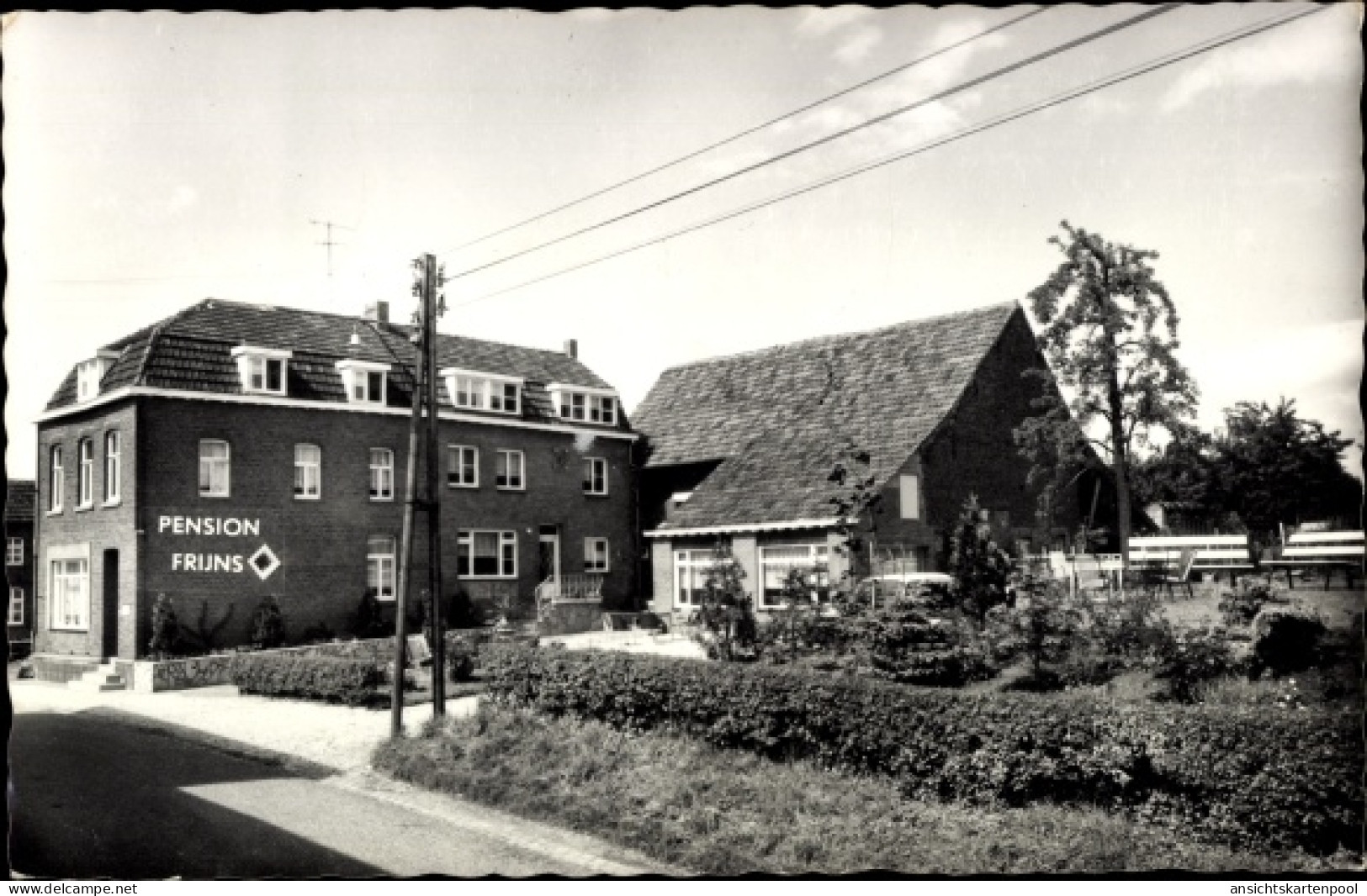 CPA Margraten Limburg Niederlande, Pension Frijns, Termaar 51