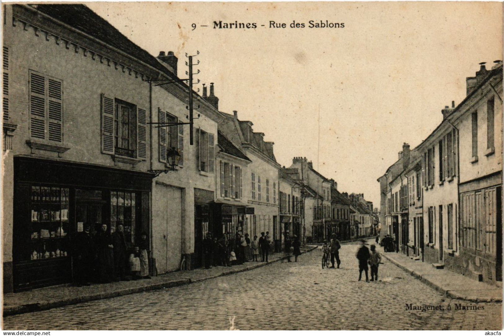 CPA Marines - Rue des Sablons (290913)