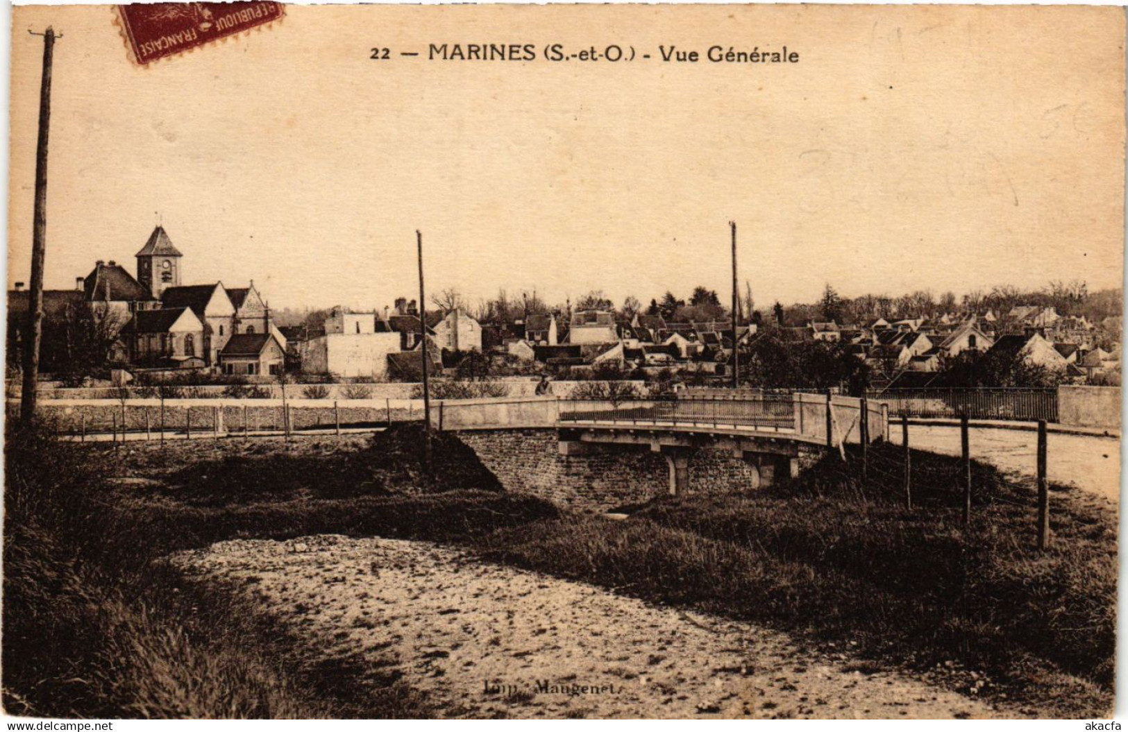 CPA MARINES - Vue Generale (380847)