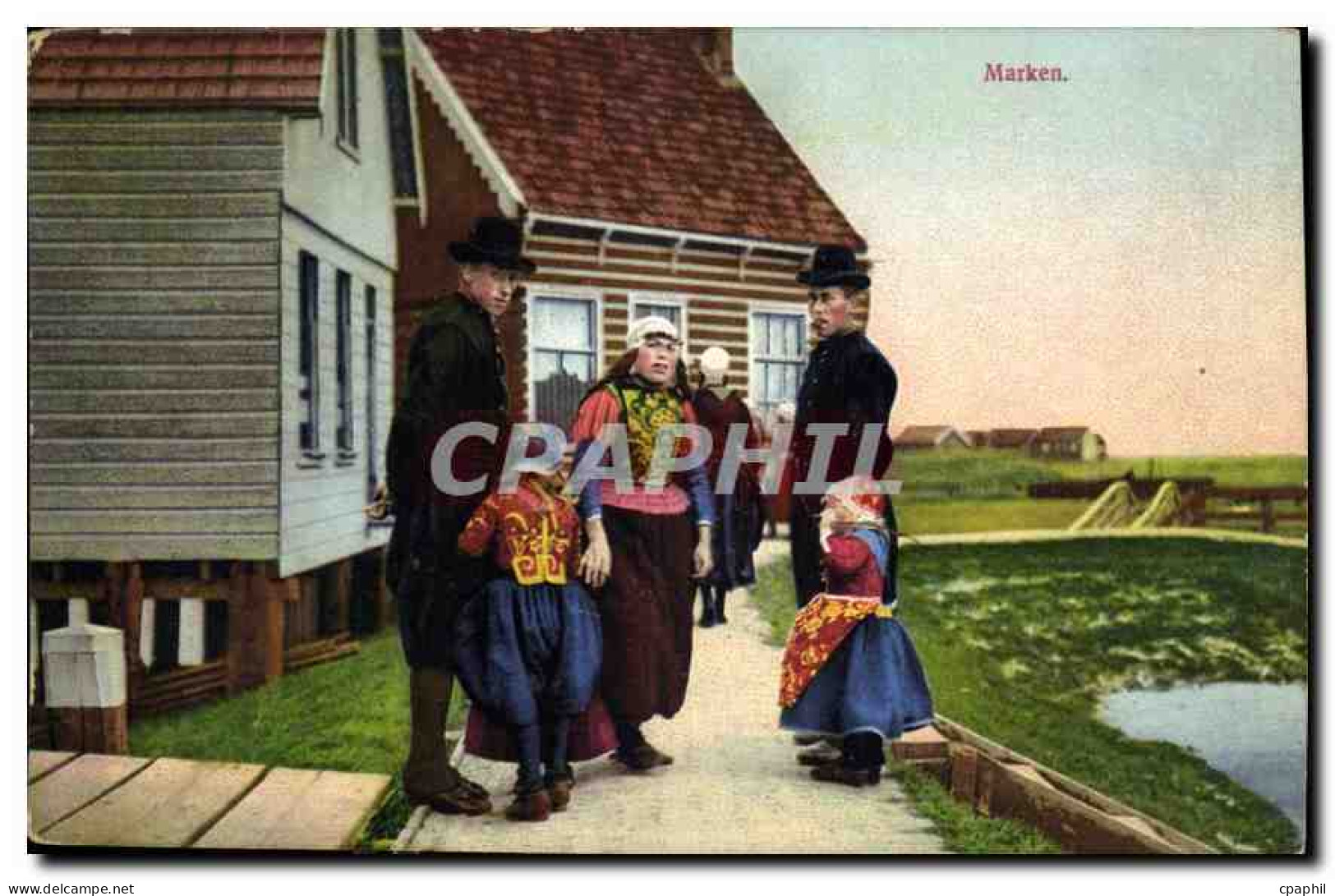 CPA Marken Folklore