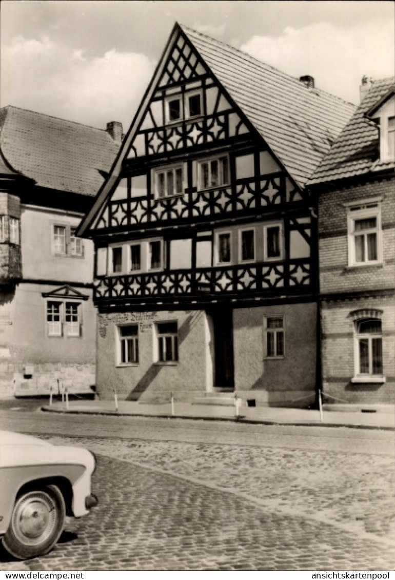 CPA Marksuhl Gerstungen in Thüringen, Konsum Gaststätte Deutsches Haus