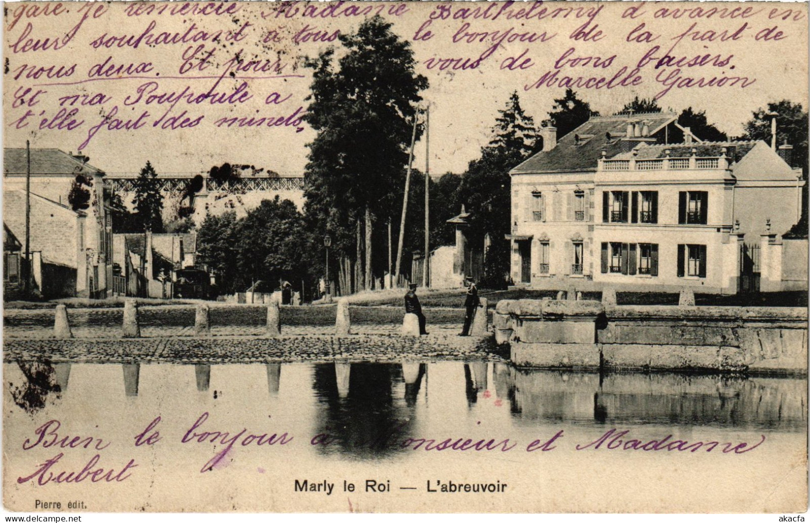 CPA Marly le Roi L'abreuvoir FRANCE (1378761)