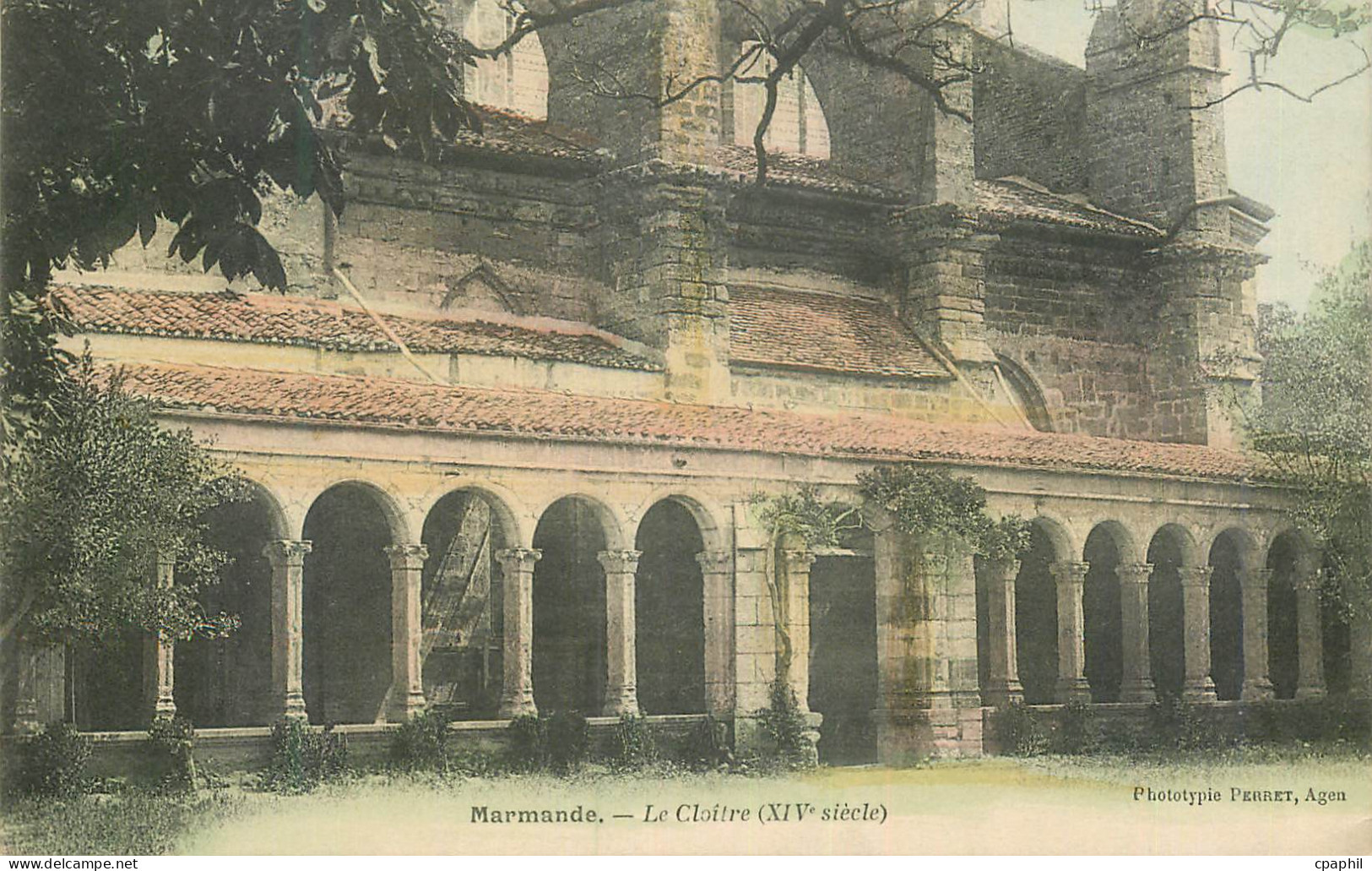CPA Marmande Le Cloitre (XIVe Siecle)