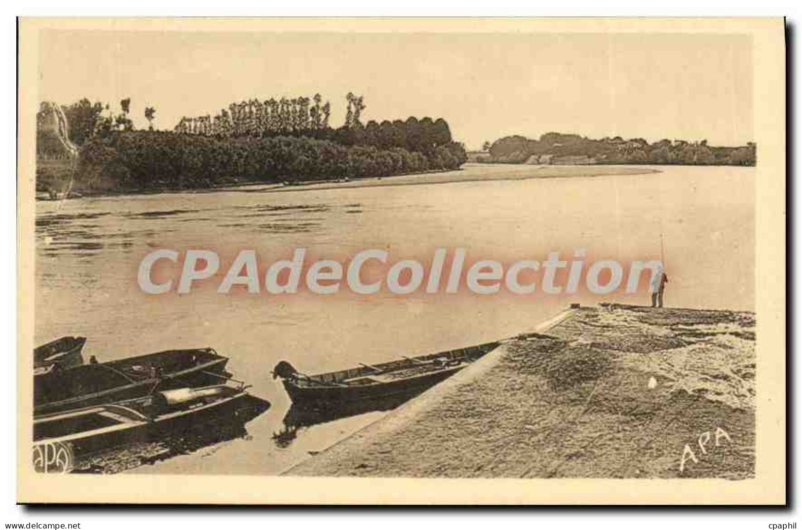 CPA Marmande Les Rives De La Garonne