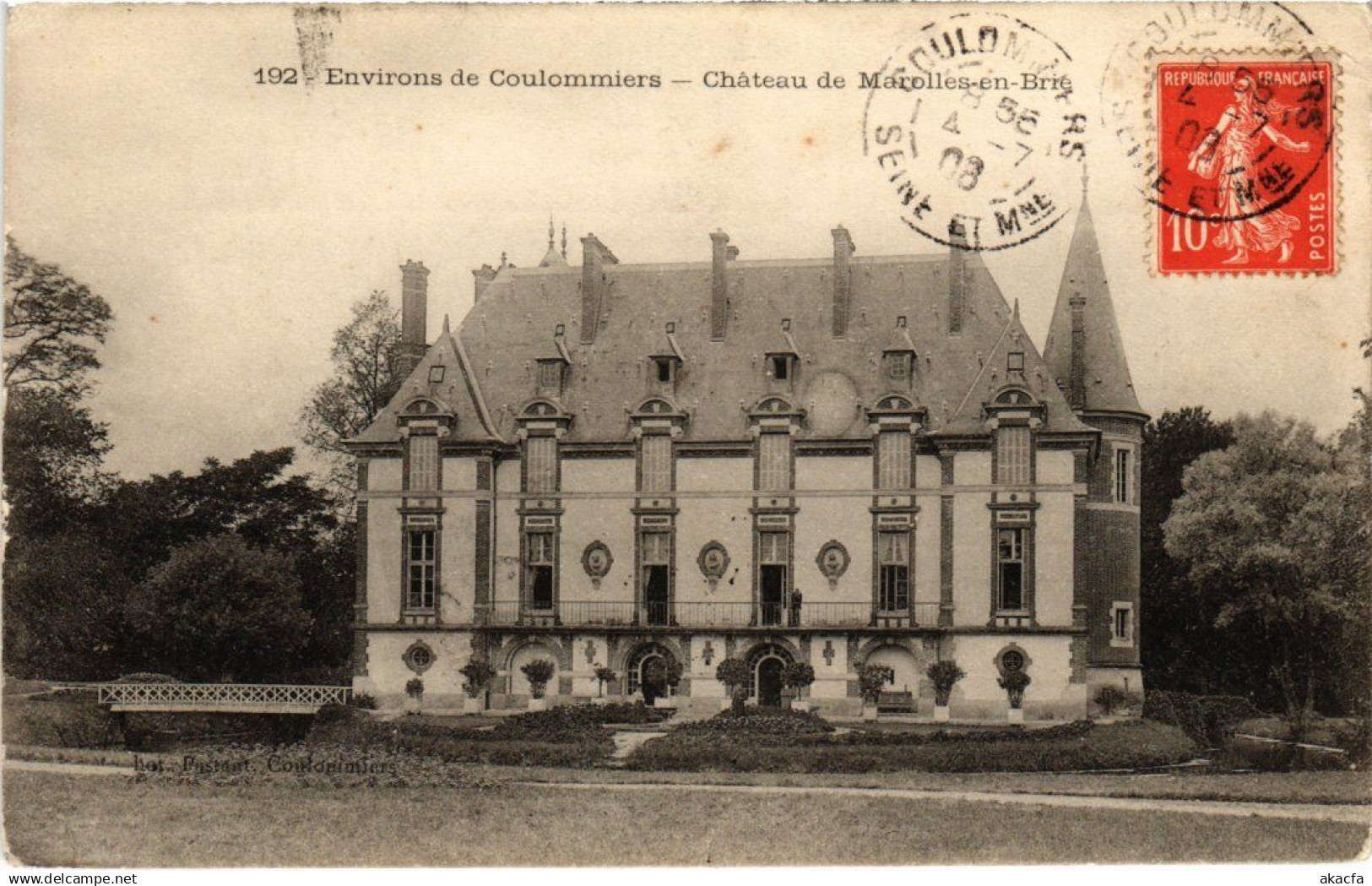 CPA MAROLLES-en-BRIE Chateau (1350648)