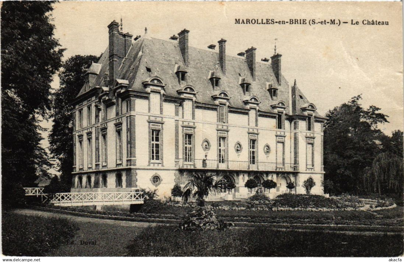 CPA MAROLLES-en-BRIE Le Chateau (1299346)