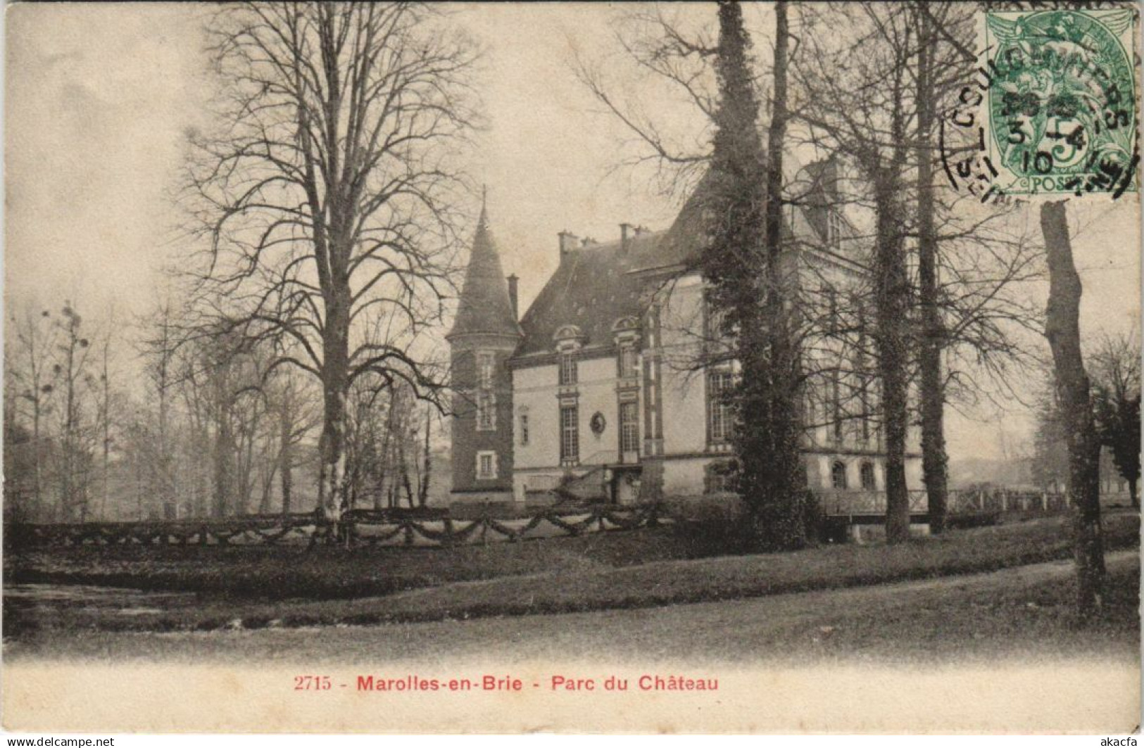 CPA MAROLLES-en-BRIE - Parc du Chateau (120116)