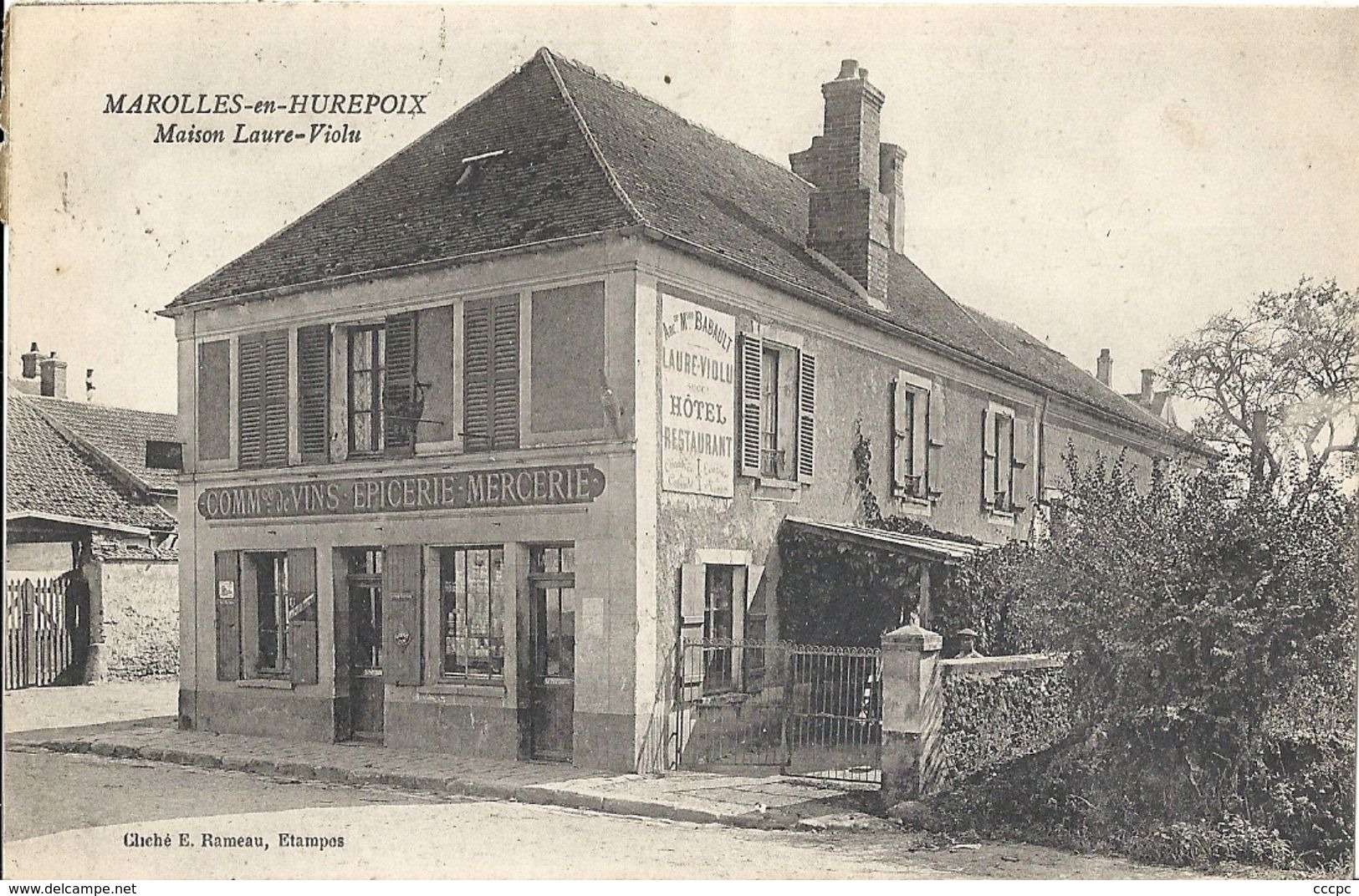 CPA Marolles-en-Hurepoix Maison Laure-Violu