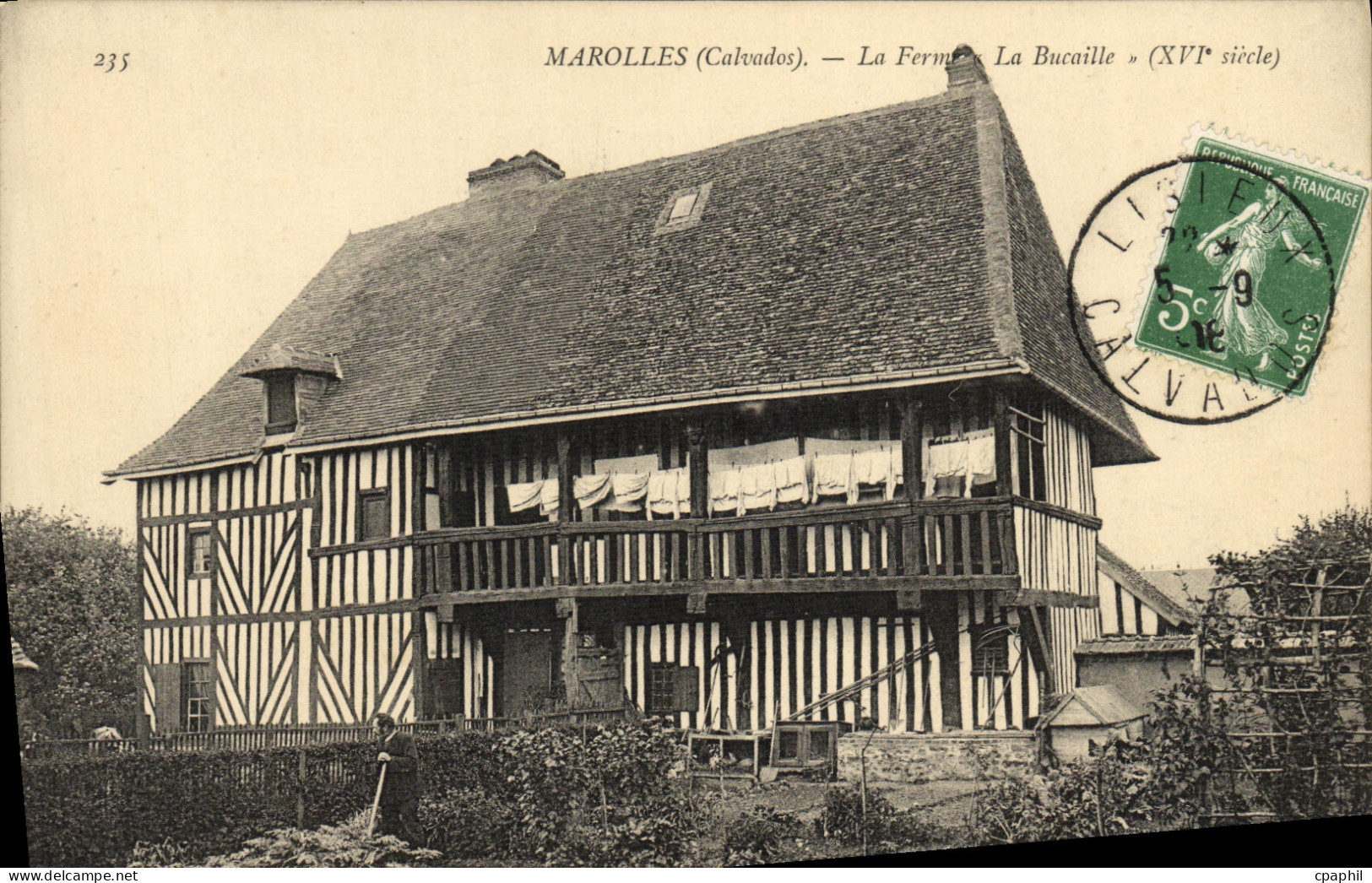 CPA Marolles La Ferme La Bucaille