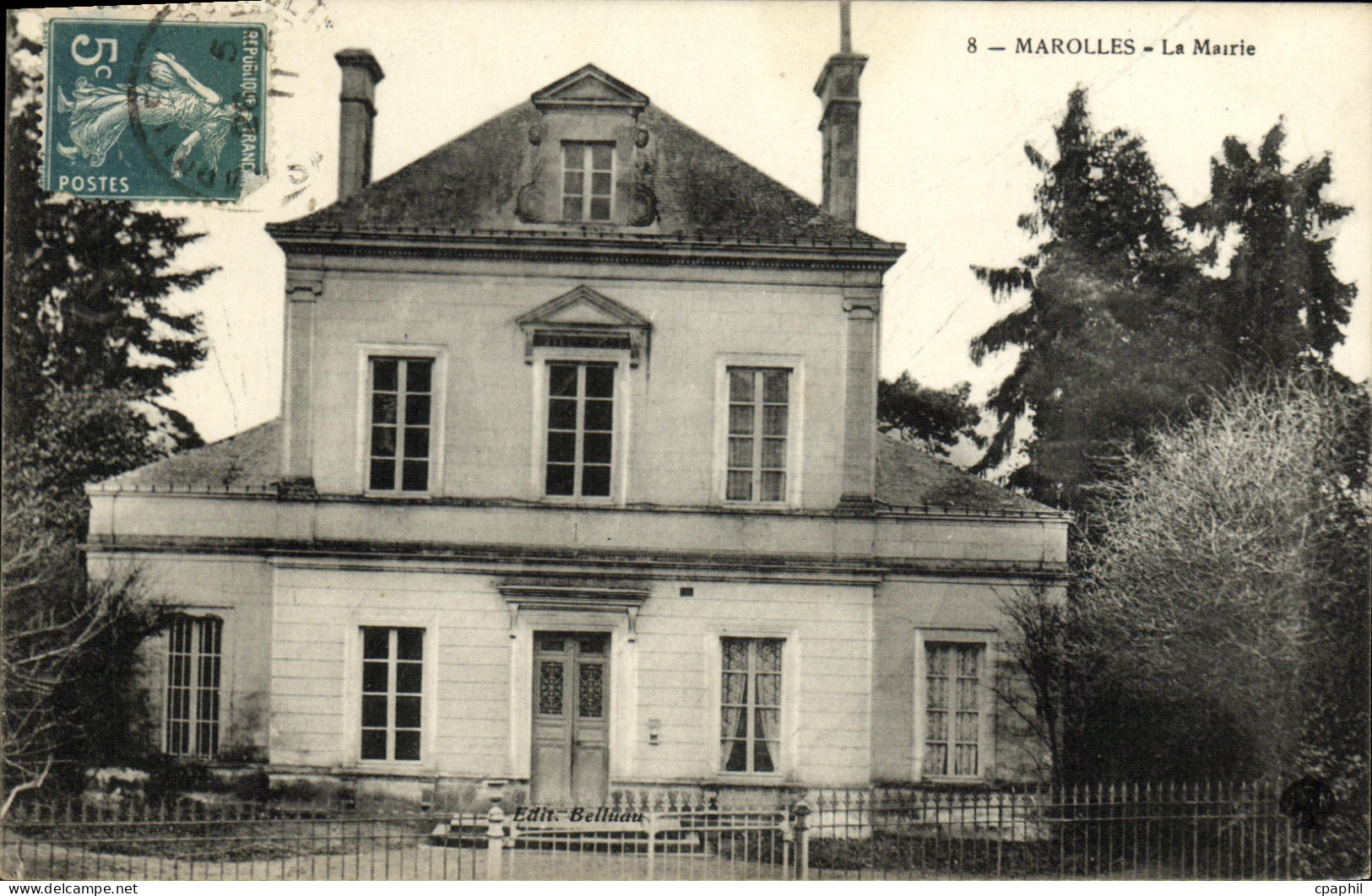 CPA Marolles La Mairie