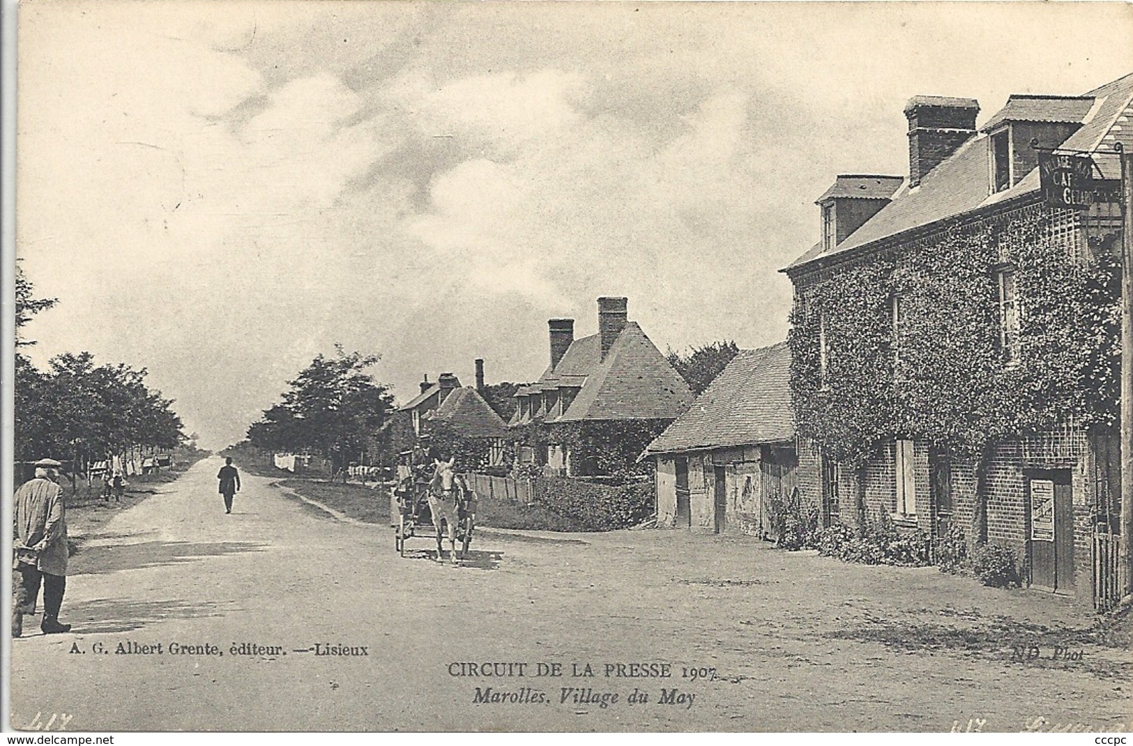 CPA Marolles village de May