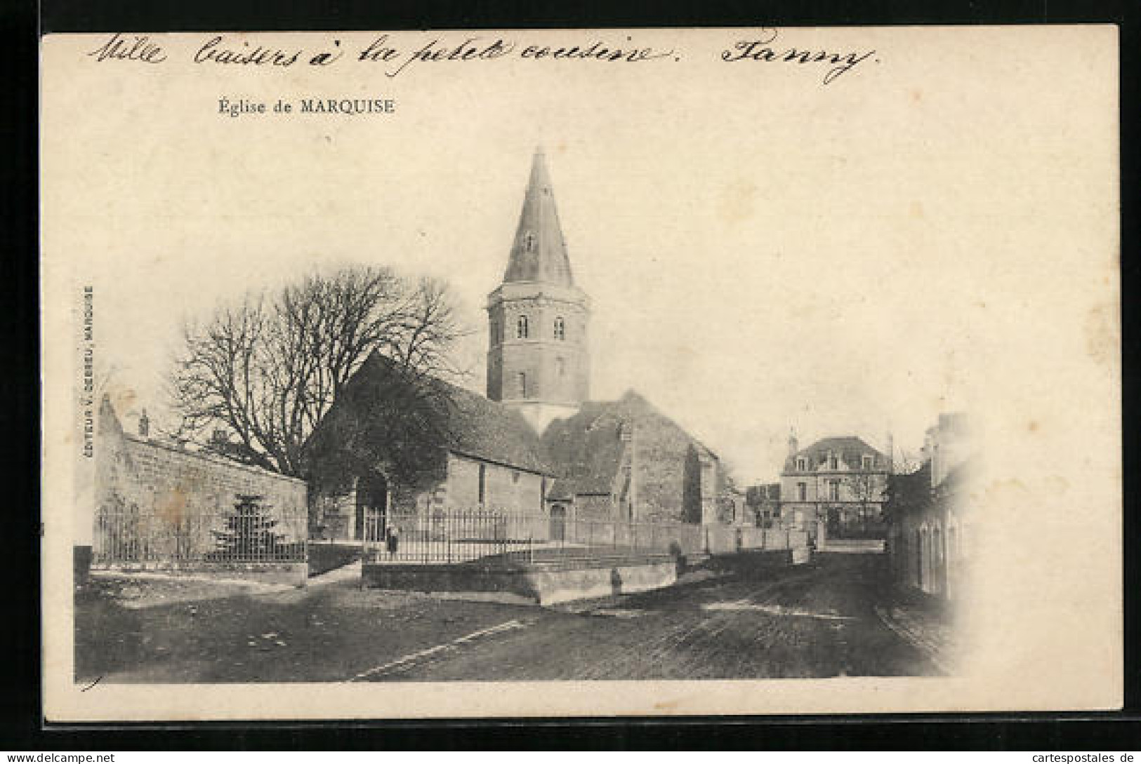 CPA Marquise, Église