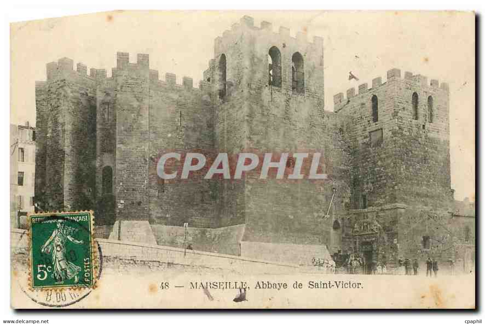 CPA Marseille Abbaye de Saint Victor