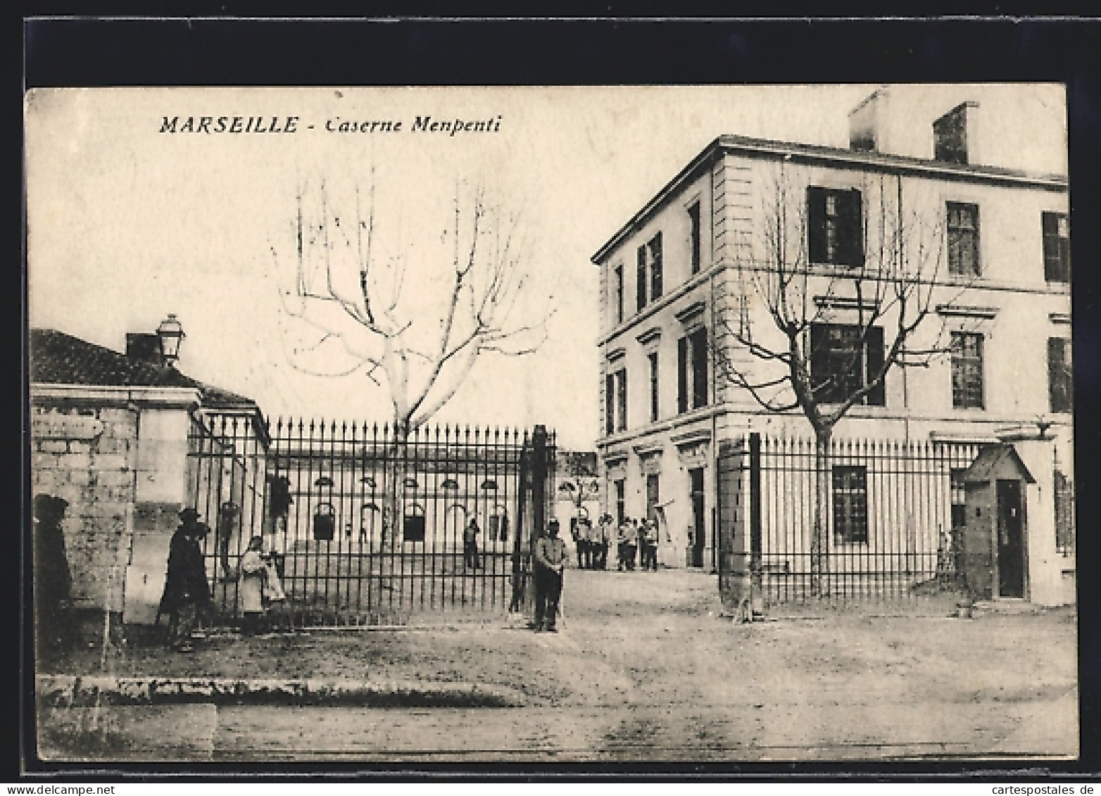 CPA Marseille, Caserne Menpenti