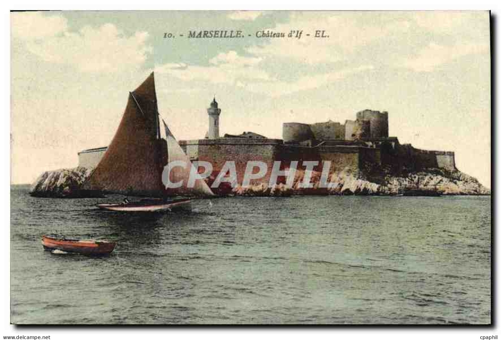 CPA Marseille Chateau d'If