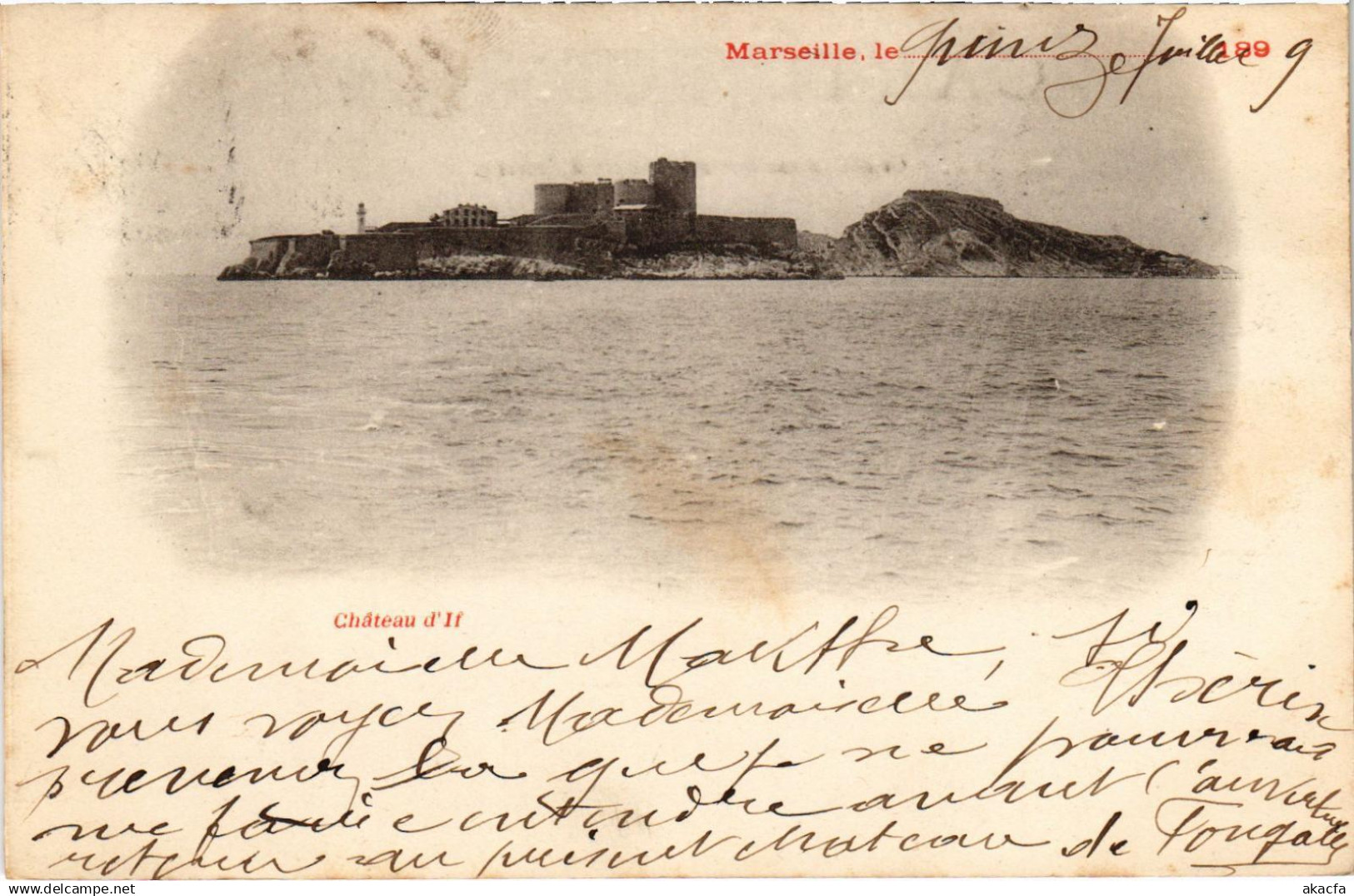 CPA MARSEILLE - Chateua d'If (986835)