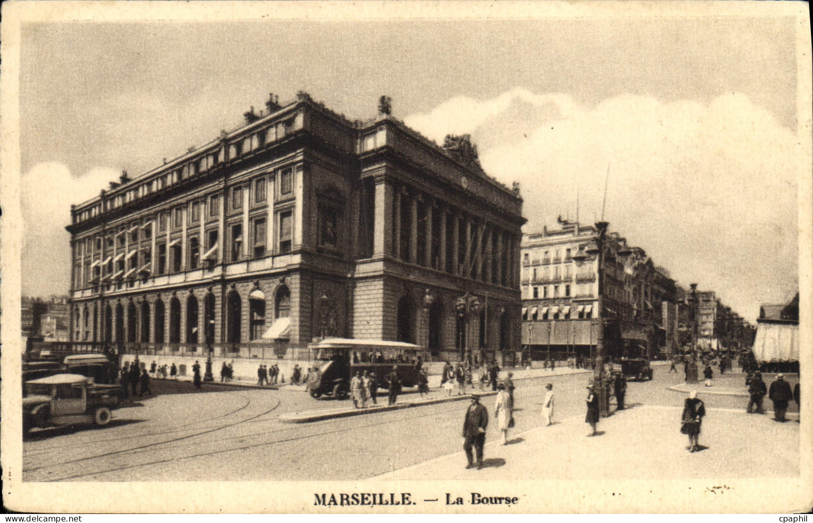 CPA Marseille la Bourse