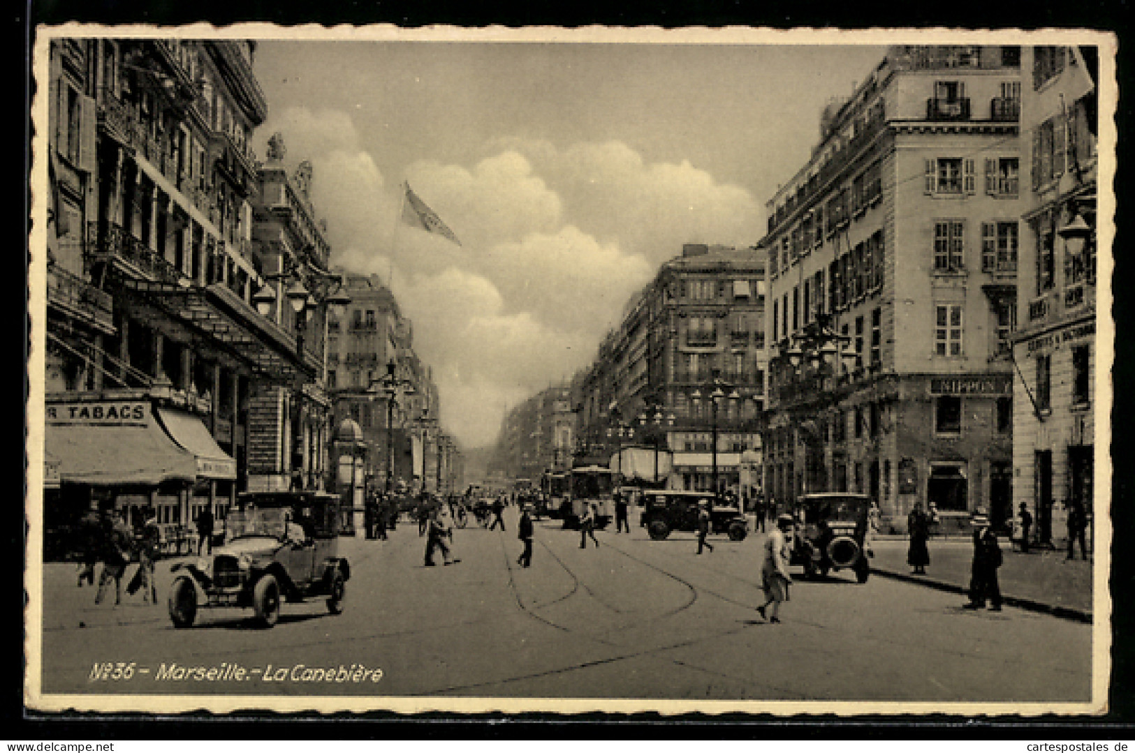 CPA Marseille, La Canebière