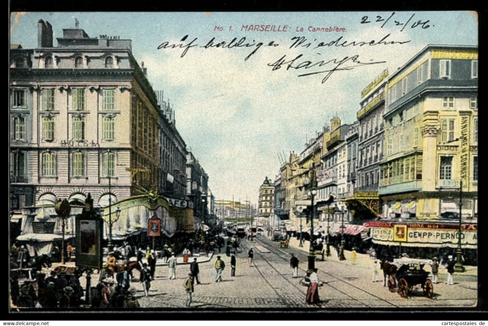 CPA Marseille, La Canebière