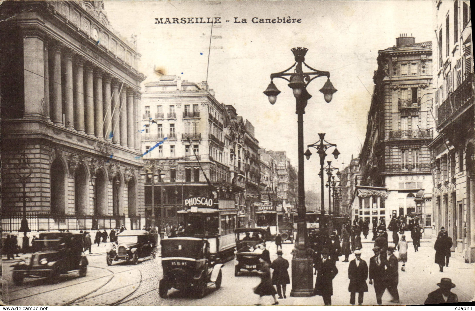 CPA Marseille La Canebiere