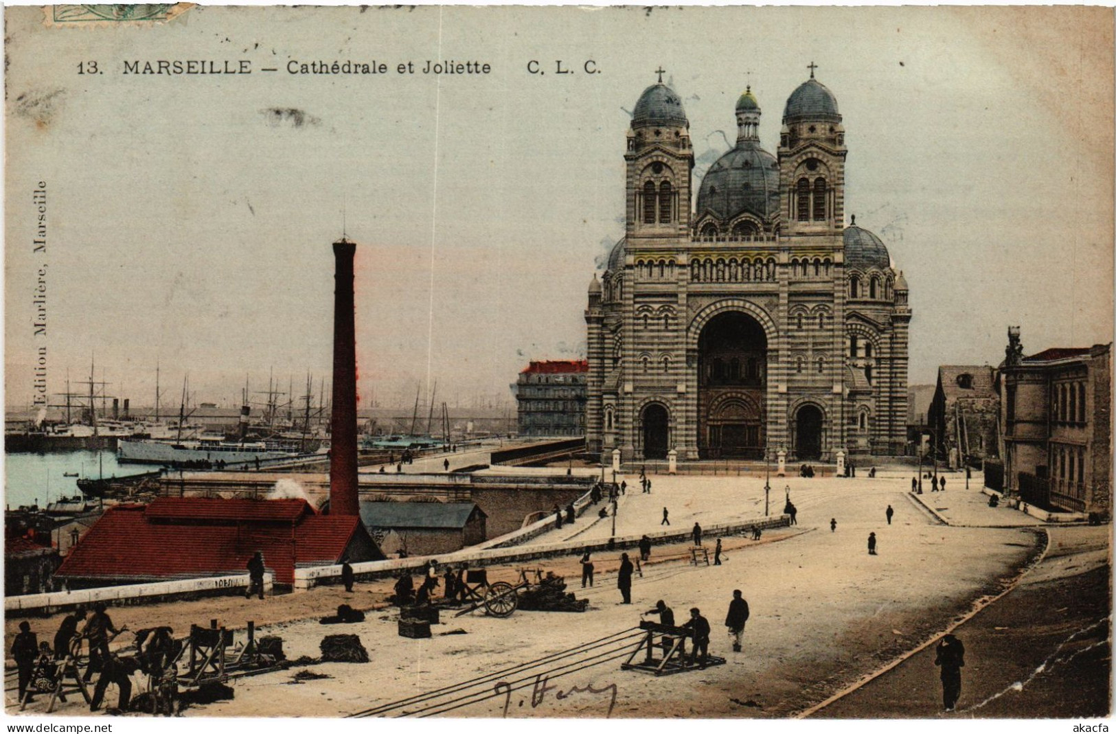 CPA Marseille la Cathedrale (1501872)