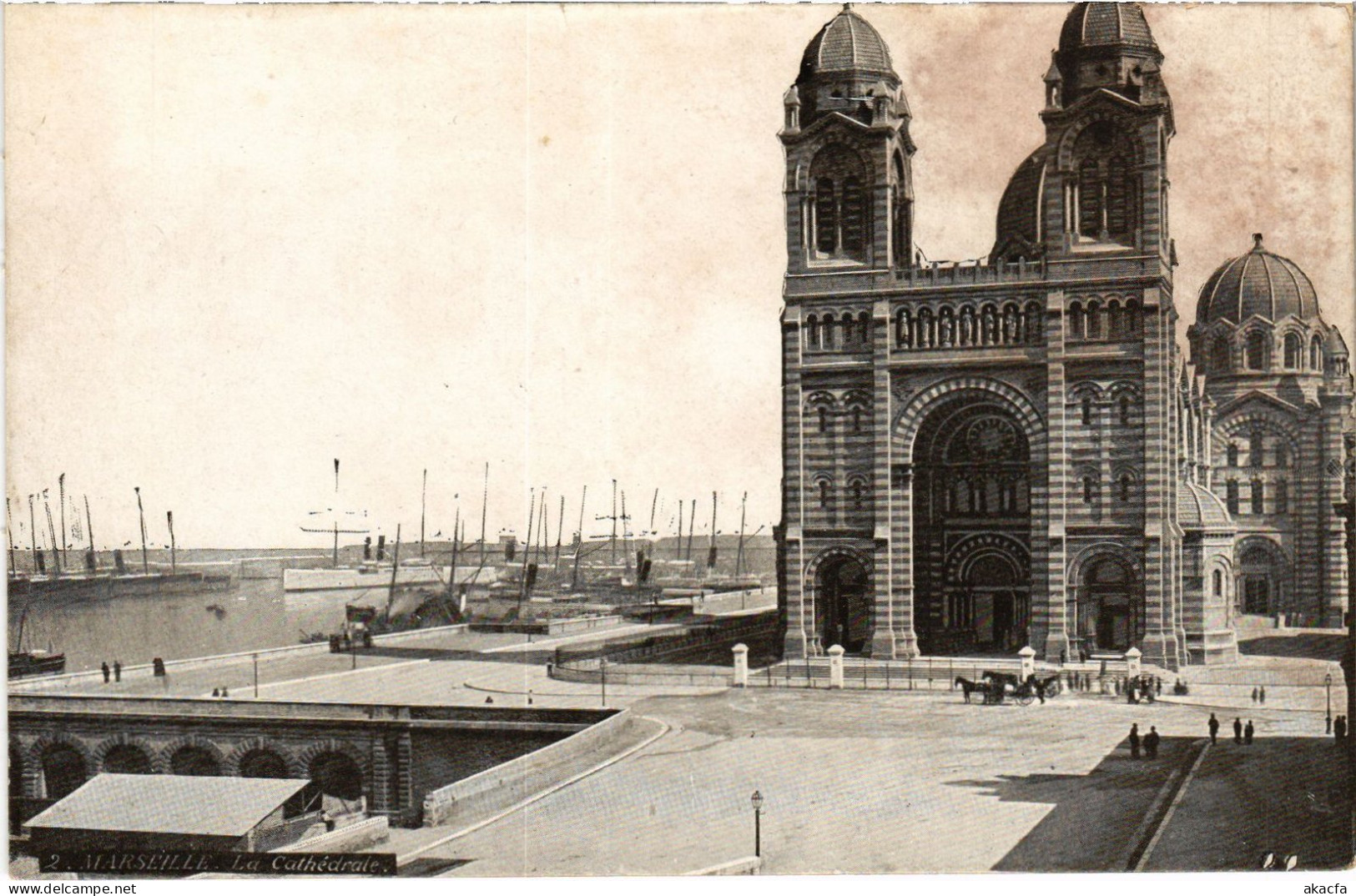 CPA Marseille la Cathedrale (1501875)