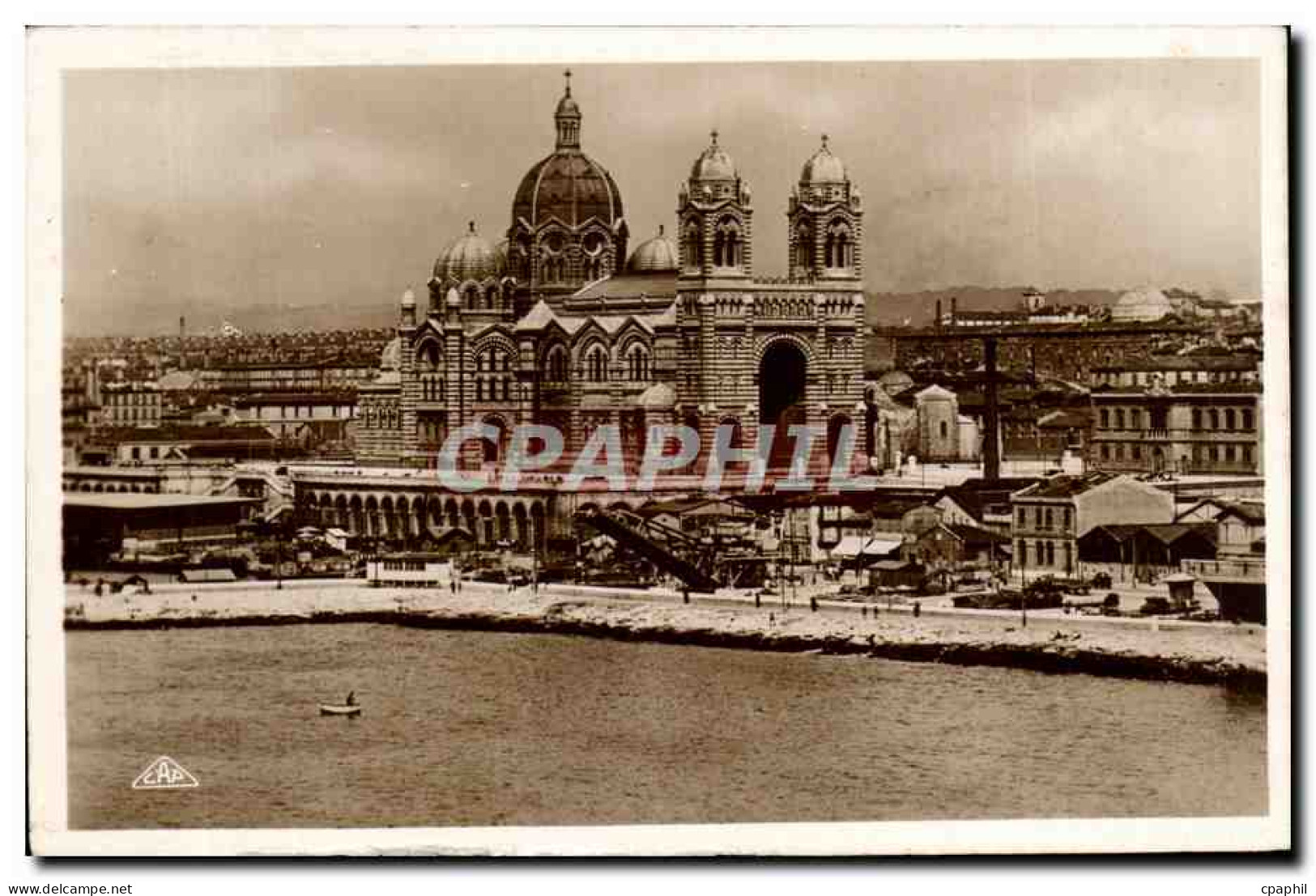 CPA Marseille La Cathedrale The Cathedral