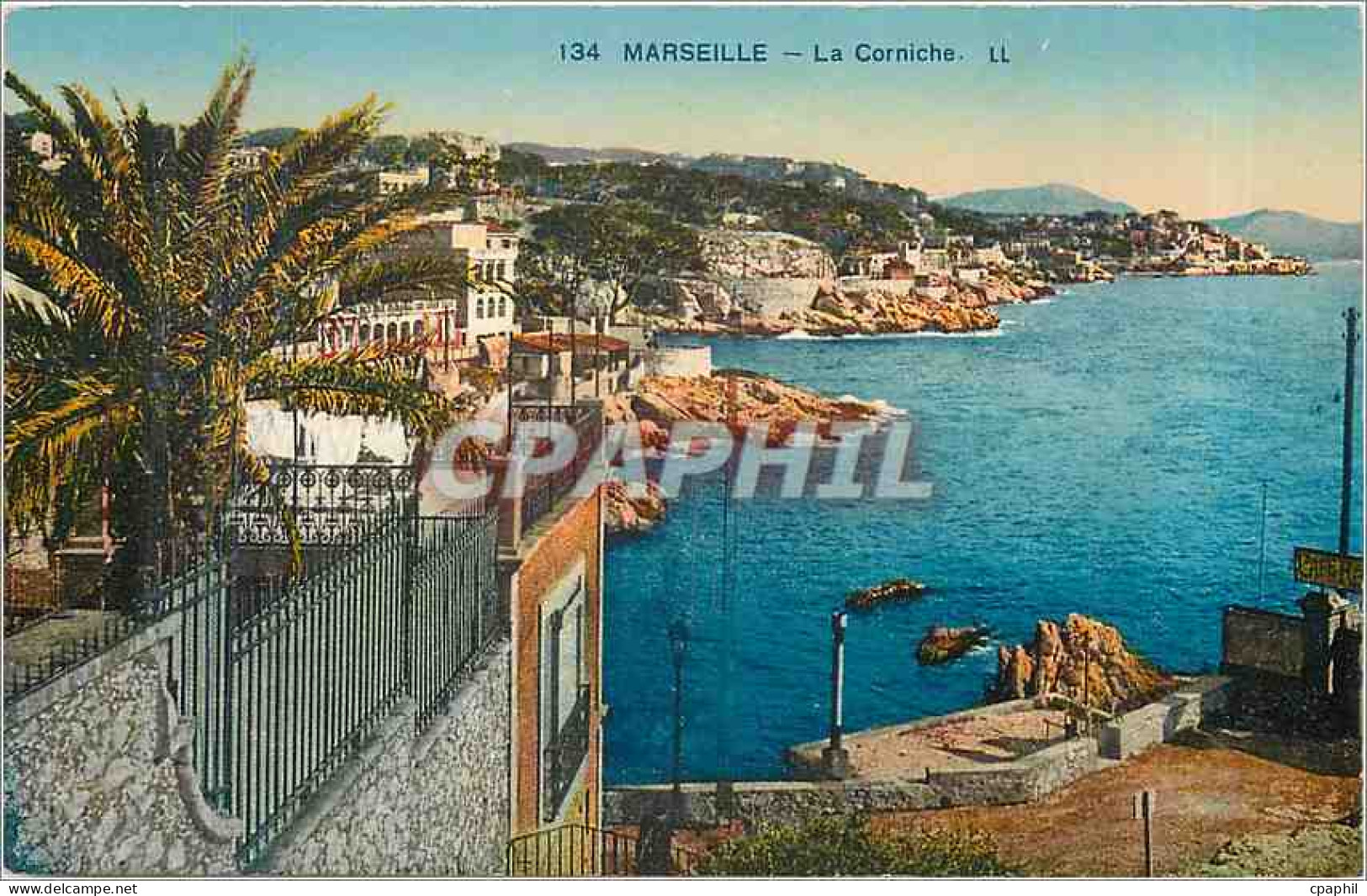 CPA Marseille la Corniche