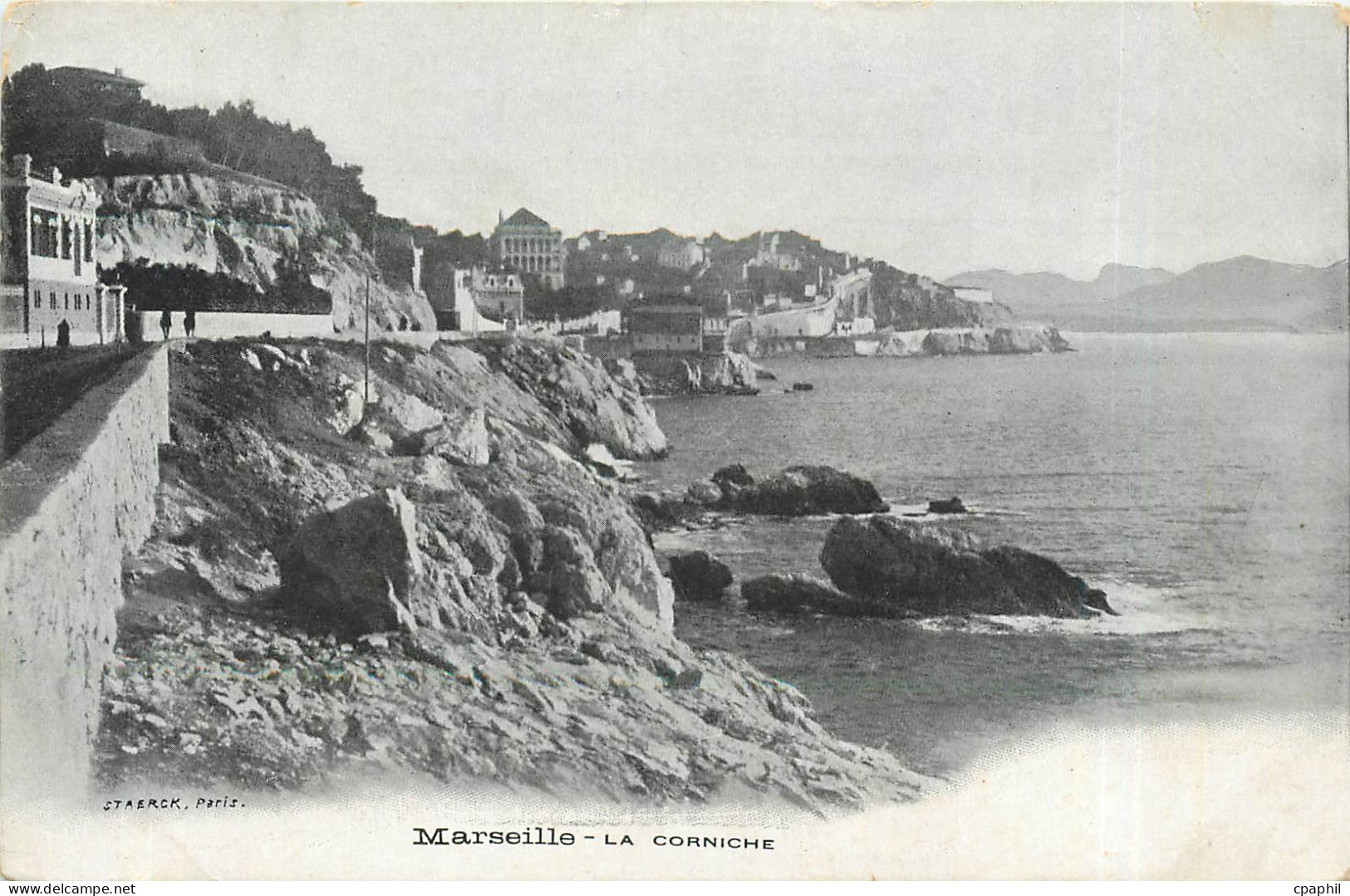 CPA Marseille La Corniche