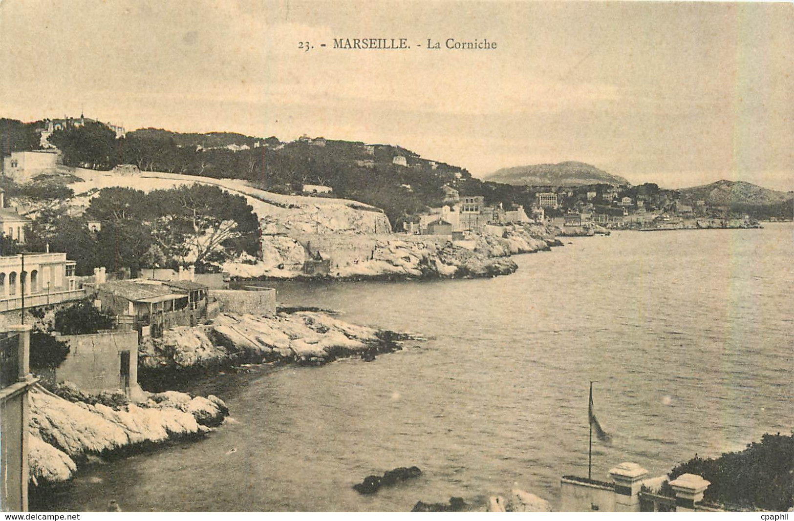 CPA Marseille La Corniche