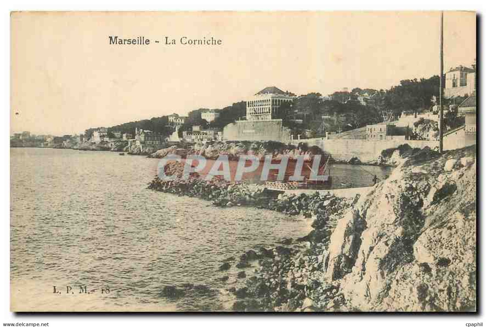 CPA Marseille La Corniche