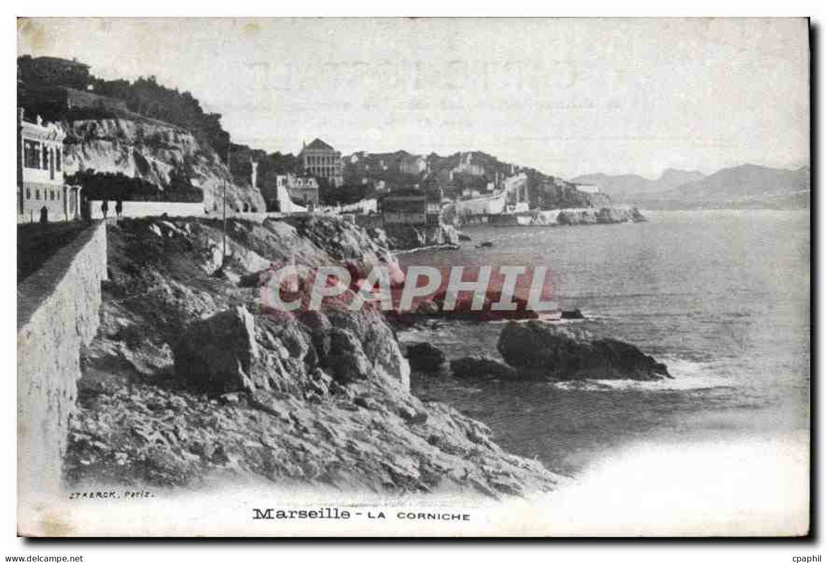 CPA Marseille La Corniche