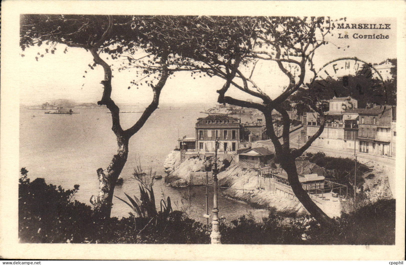 CPA Marseille La Corniche
