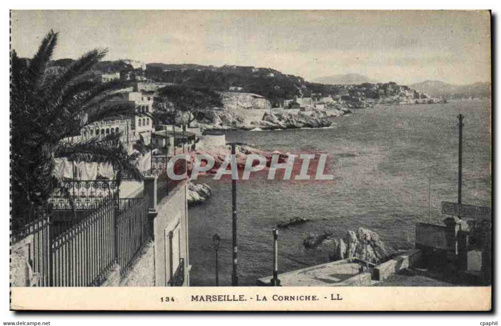 CPA Marseille La Corniche