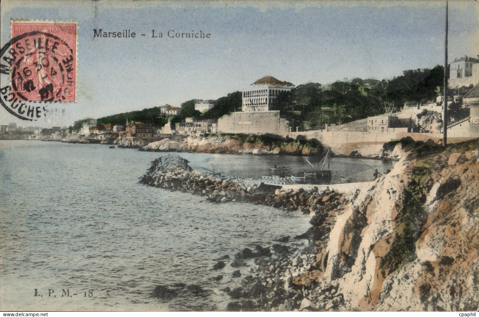 CPA Marseille La Corniche