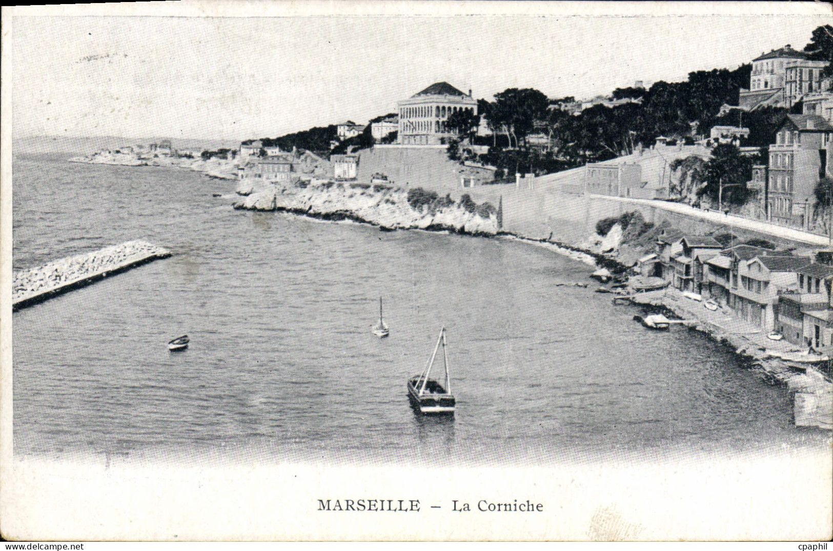 CPA Marseille La Corniche