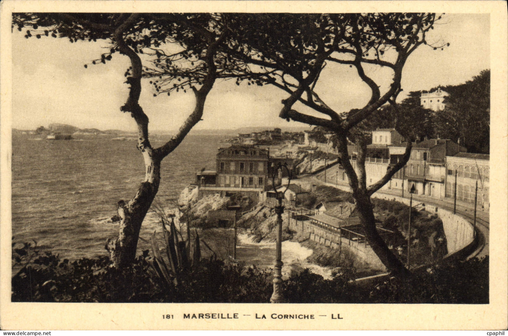 CPA Marseille La Corniche
