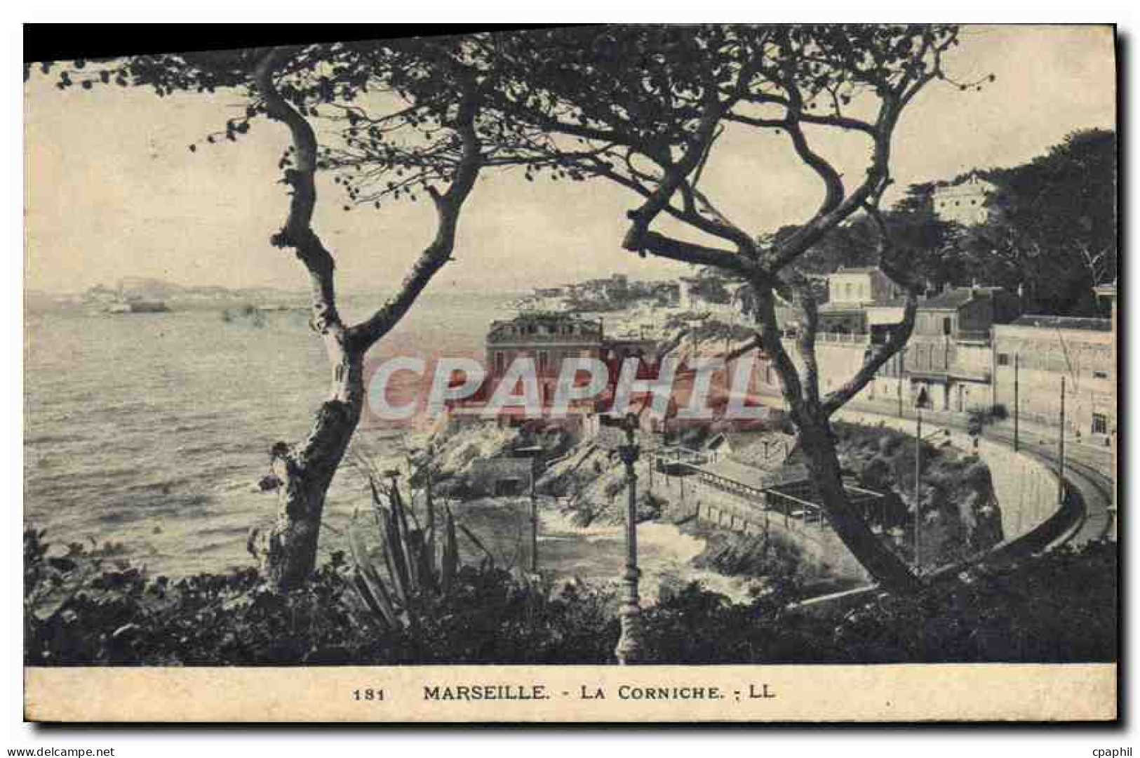 CPA Marseille La Corniche