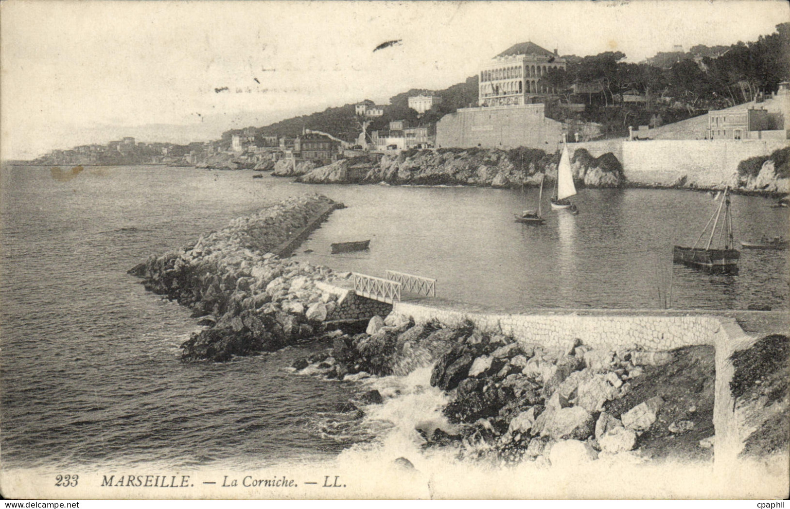 CPA Marseille La Corniche