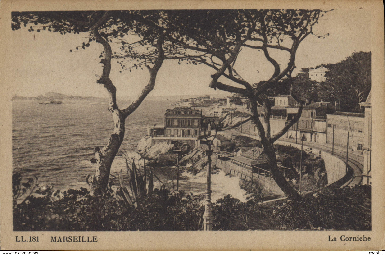 CPA Marseille La Corniche
