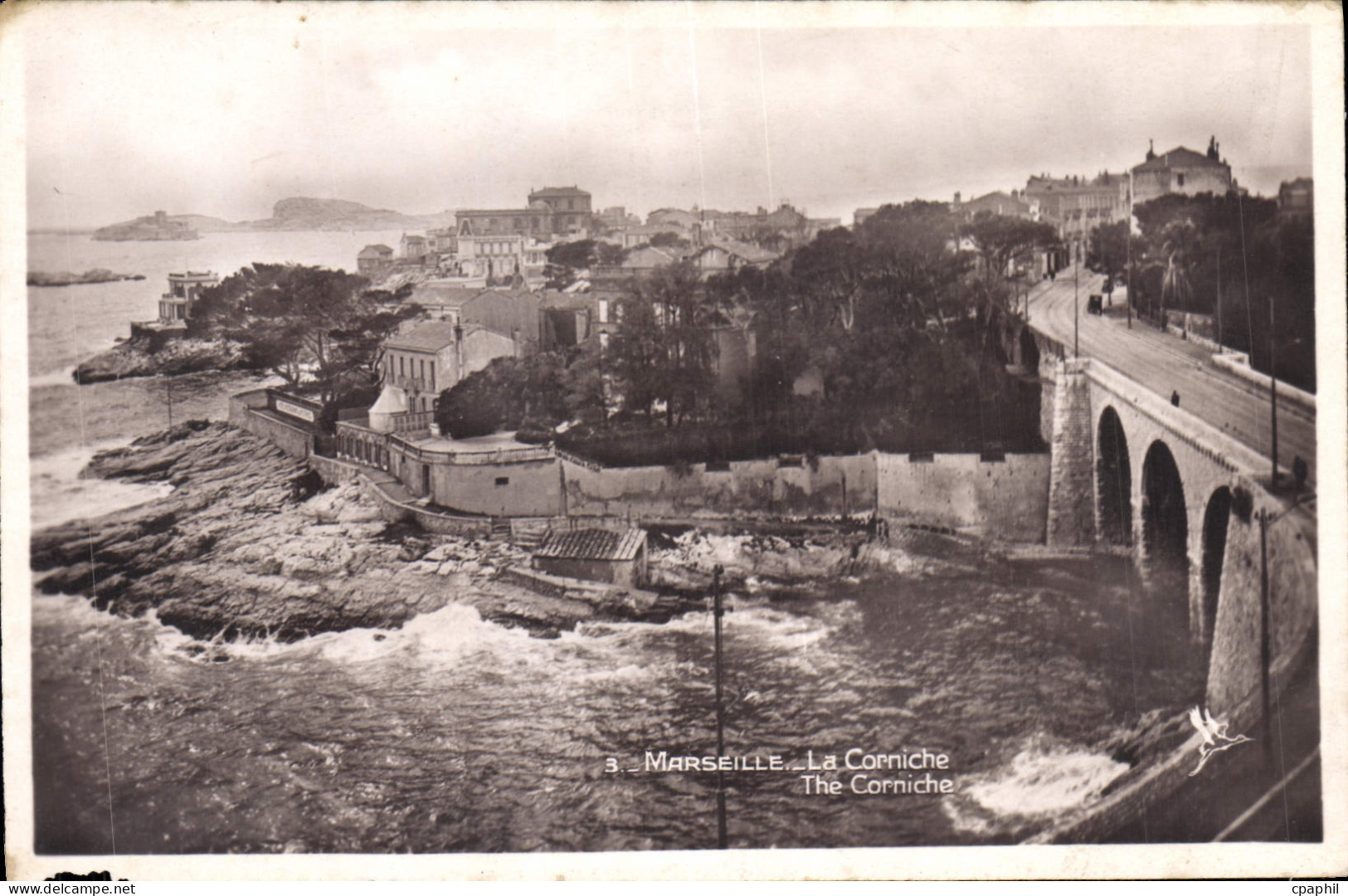 CPA Marseille La Corniche