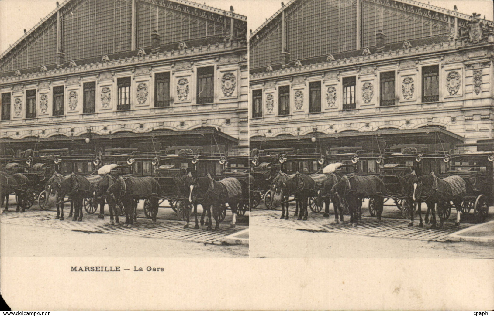 CPA Marseille La gare