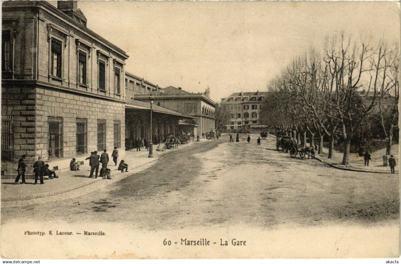 CPA MARSEILLE - La Gare (988649)